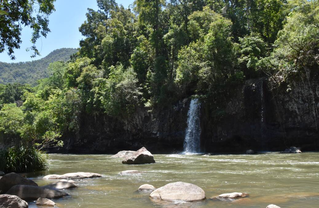 One of the many swimming holes located around the Tully area. Picture: Steph Allen