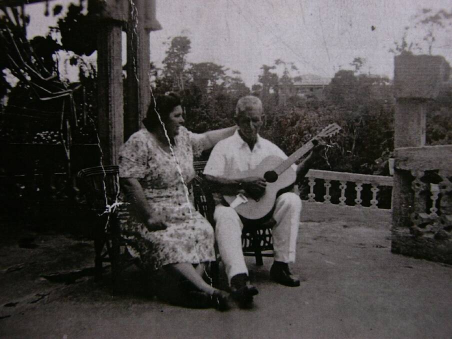 Margarita and Jose Paronella raised two children at Paronella Park; Joe and Teresa, before Jose passed away in 1948. Picture: Judy Evans