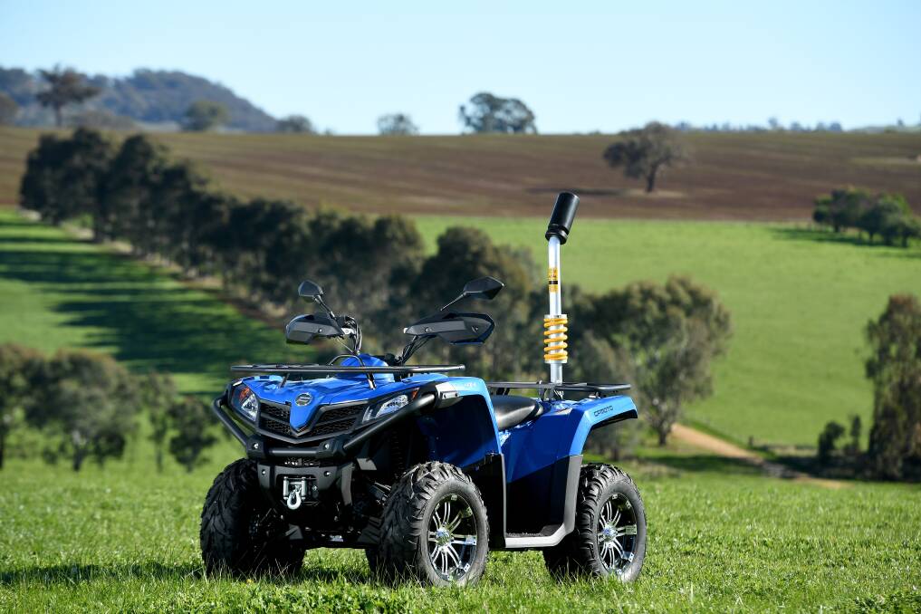 Quad bike accidents are a major cause of on-farm deaths in North Queensland. 