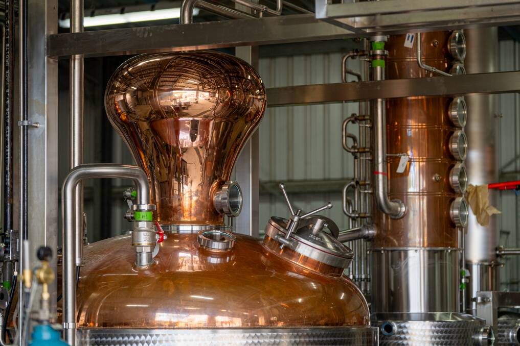 The Eden Lassie spirit farm and distillery is completely powered by renewable energy. Picture: Top Shelf Distillery
