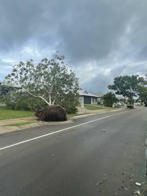 Cyclone damage in Bohle Plains in Townsville. Picture: Matt Sherrington