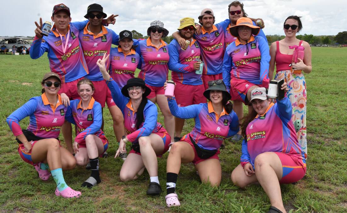'Crocs out!' The Id hit that team from Townsville, Charters Towers and Richmond. 