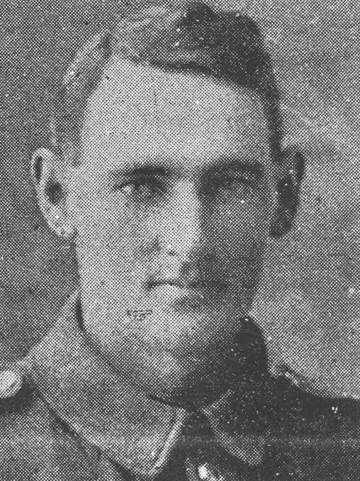 An only son: Percival Albert Clarence Wood, a rifleman in the 4th Battalion of the New Zealand Expeditionary Force.