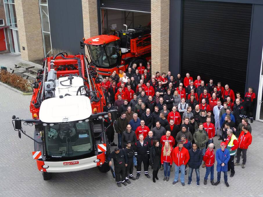 RETIREMENT PARTY: The last Condor IV leaves the Agrifac Steenwijk factory.