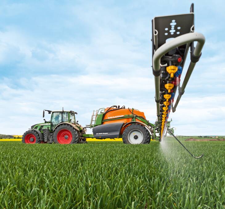 Amazone proprietary AmaSpot spot spray technology will be available on both the UX 5200 and 4200 trailed sprayers in 2018 from distributor Claas Harvest Centre