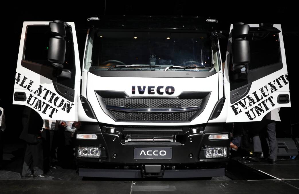 ON THEIR WAY: At a recent industry event, Iveco announced evaluation units of the next generation Iveco Acco will be made available to some customers for testing. 