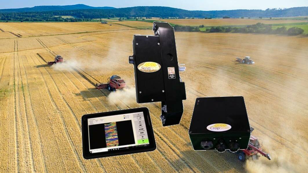 PROTEIN SENSORS: CropScan on header technology will now be available through the Trimble dealer network. 