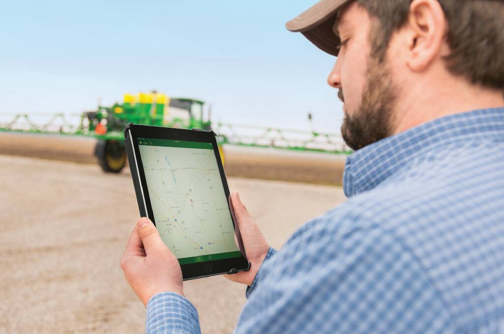 Remote control: The MyJohnDeere platform and Operation Center allows in-field data to flow seamlessly into the cloud in real-time, allowing live remote monitoring.