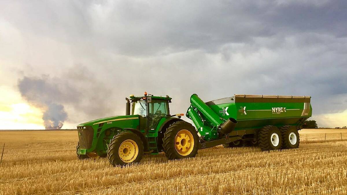 CHASING THE PRIZE: The new Trufab Grain King Nyrex chaser bin was a runner-up for the Swedish Steel Prize.