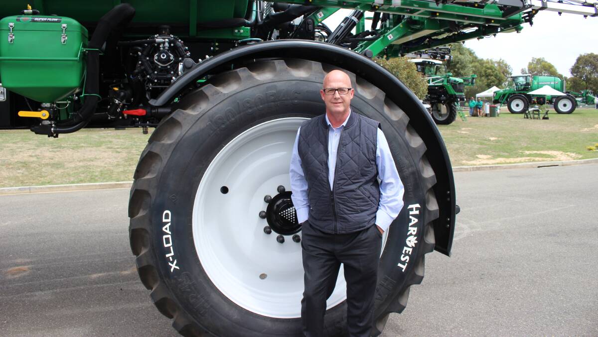 PRESSURE DOWN: Australian Tyre Traders, general manager marketing and sales, David Naughton said all farmers should have a tyre pressure plan and set aside time to implement it