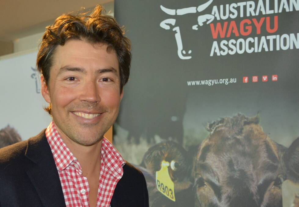 Australian Wagyu Association president, Charlie Perry.