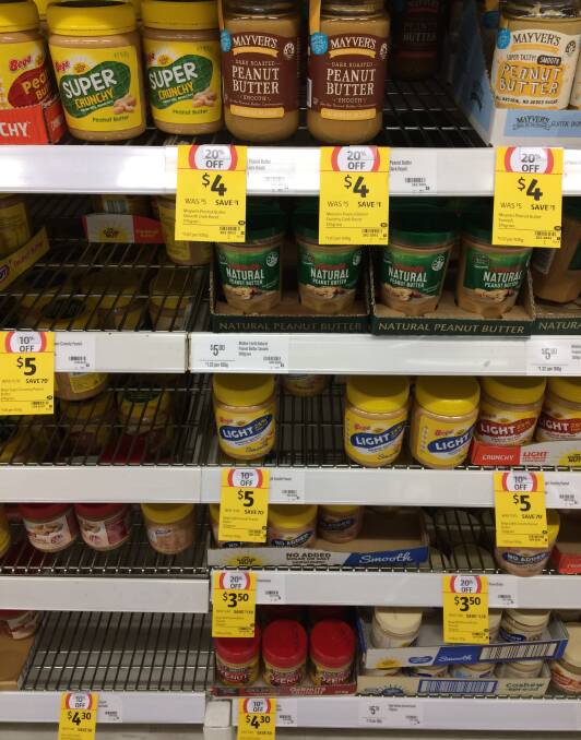 Price discounting has been intense in the peanut butter category as marketers jostle for sales and attempt to draw shoppers away from big-selling "new kid" Bega. 