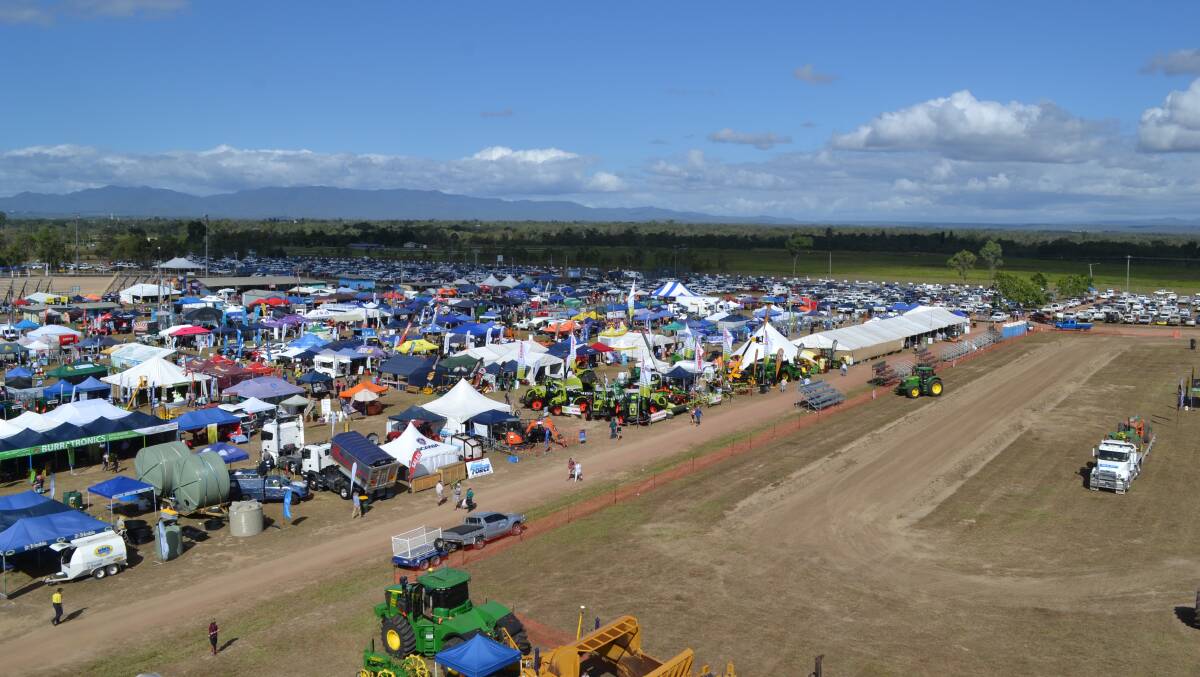 Birds Eye View: Thousands filed through the gates at the 2017 Rotary FNQ Field Days. Photo supplied.