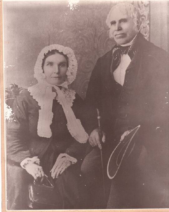James and Agnes Gordon who migrated from northern Ireland 150 years ago for a new life in Bowen, north Queensland.