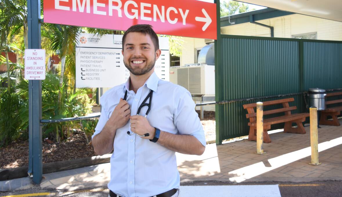 Twenty-nine-year-old student doctor James Greenhalgh had two main choices for his third year placement - stay in Adelaide to work in a city hospital or travel to the NT to work remote.