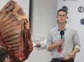 MAKE THE MOST: Bindaree Beef's general manager of sales and marketing Hamish Irvine speaks about carcase utilisation at a previous ICMJ event.