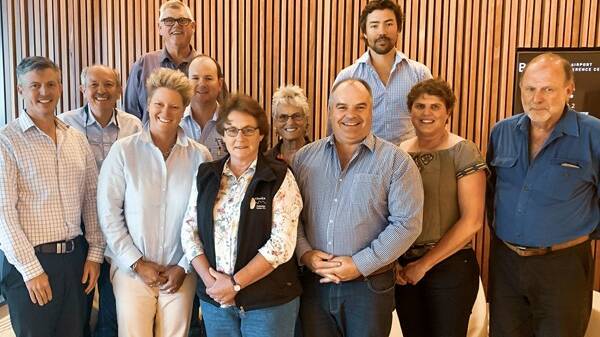 AT THE HELM: The Australian Wagyu Association's board of directors for 2019-20.