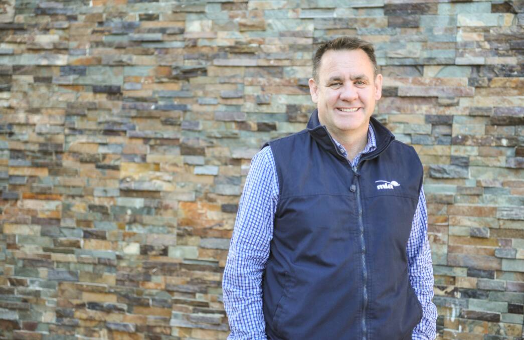 Meat and Livestock Australia's managing director Richard Norton in Queensland.