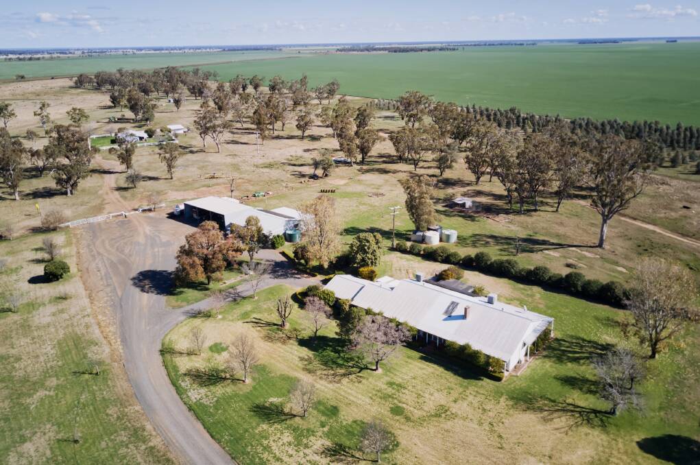 The Bobbiwaa South farm near Narrabri has been held by the Lampe family since the 1940s. 