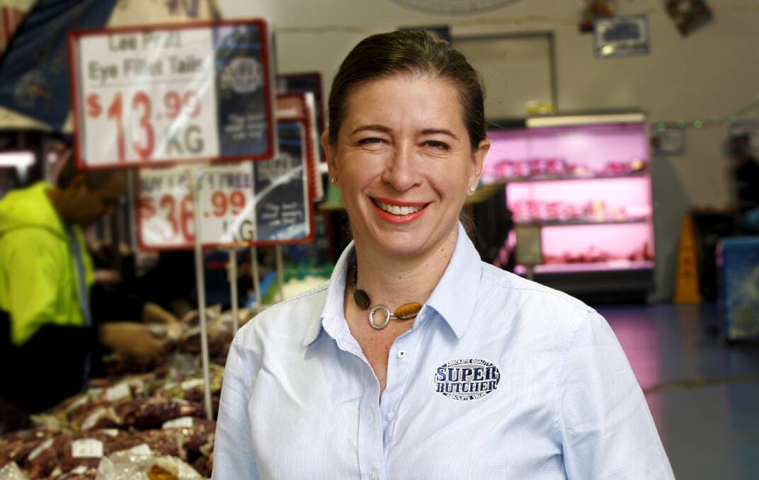 BACK IN THE DAY: Today's senator, Susan McDonald, used to manage a chain of butcher shops so she knows a thing or two about meat.