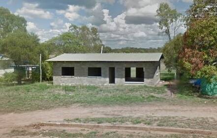 Just a shell, but on a good sized block in Queensland is this well air-conditioned Pentland home.