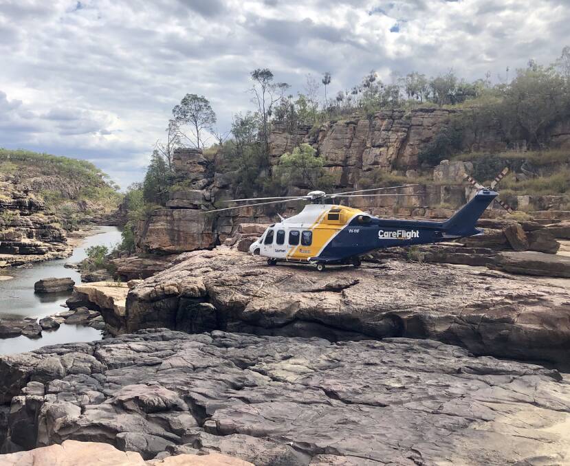 CareFlight want pastoralists to join its campaign for a second Top End medical retrieval helicopter. Picture: CareFlight.