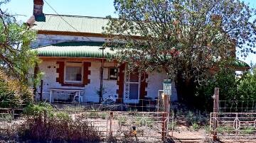 Stone-built cottage on almost two acres for sale in Booleroo Road, Willowie. Pictures: Nutrien Harcourts.