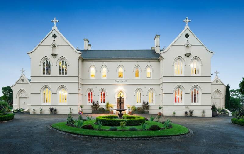 GRAND: The Gothic eight bed and eight bath hotel was formerly a convent built for the Catholic order of Sisters of the Good Samaritan in 1906. Pictures: Charles Stewart and Co.