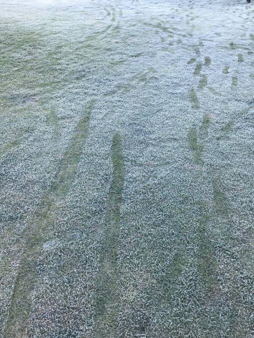 There were some chilly starts to the morning last week.