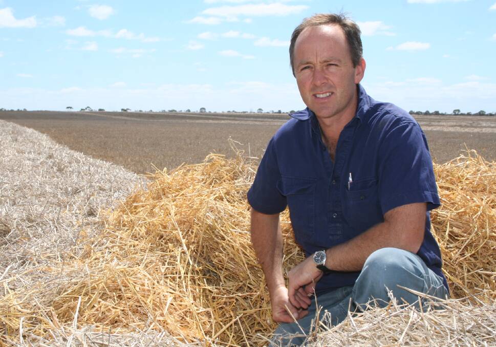 Mic Fels, who farms in Western Australia, says he is frustrated at changes to the 2,4-D herbicide label.