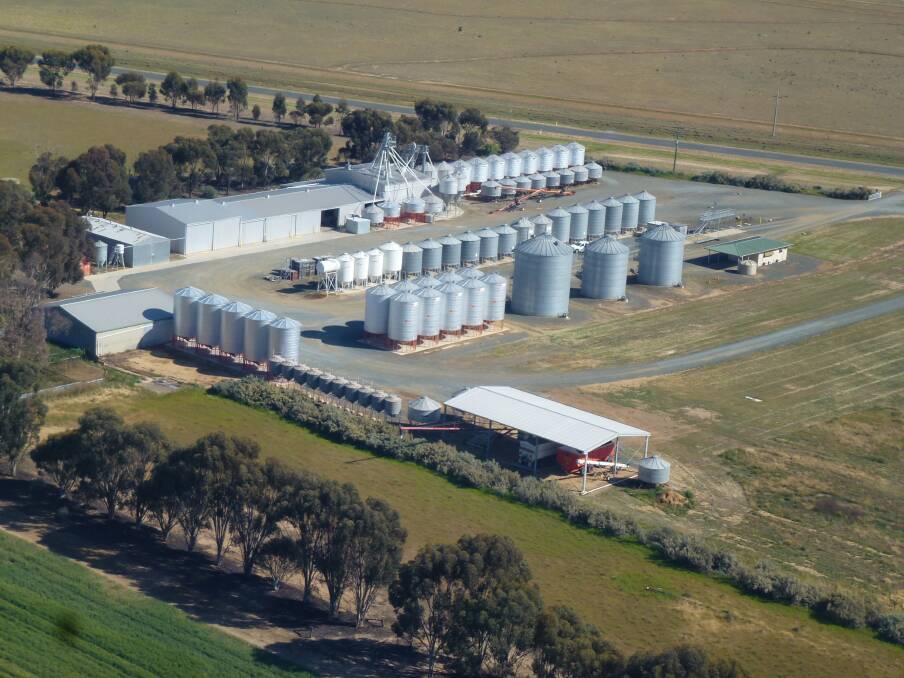 S&W's new seed cleaning, processing and storage facility at Deniliquin.