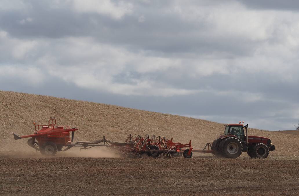 The winter crop is going in quickly across the country.