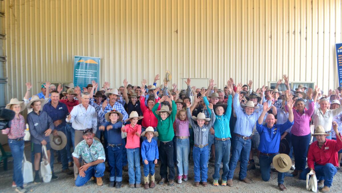 Holistic Power: Close to 120 people attended the Resilience in Grazing Open Day held at Tabletop Station, Collinsville, on Tuesday including 90 graziers from all across the state.