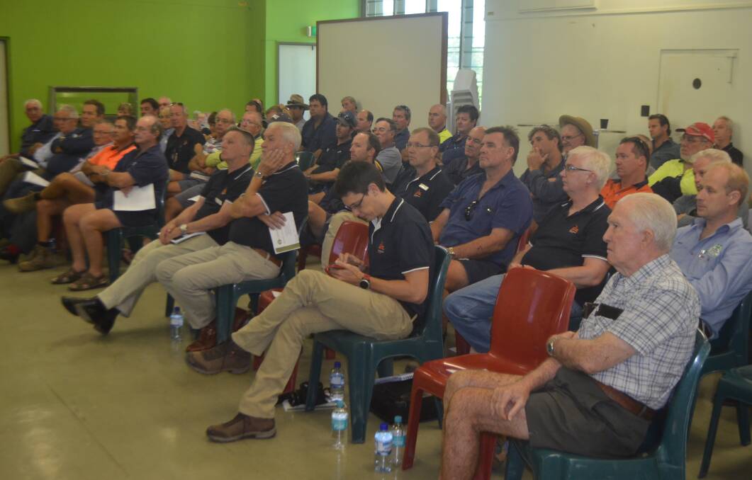 Close to 50 growers assembled at Home Hill earlier to hear the latest cane industry news from members of Sugar Research Australia (SRA), QSL and Smartcane BMP during an information session hosted by Canegrowers Burdekin.