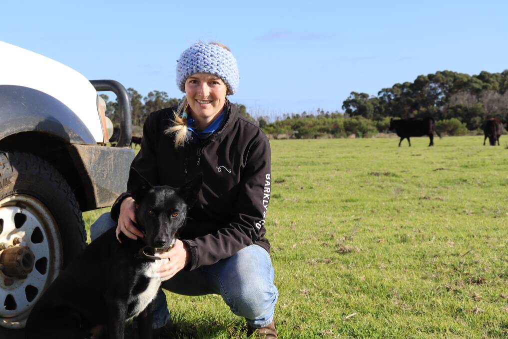 Amy Forrester uses her passion for industry to run 1500-head of cattle across two properties under the Bardi Certified Organic Beef banner at Esperance.