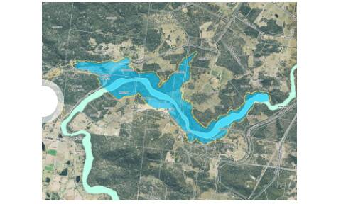 An overview of the proposed Emu Swamp Dam in the Stanthorpe region.