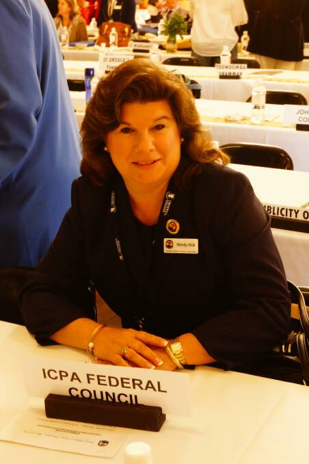 Federal ICPA president, Wendy Hick.