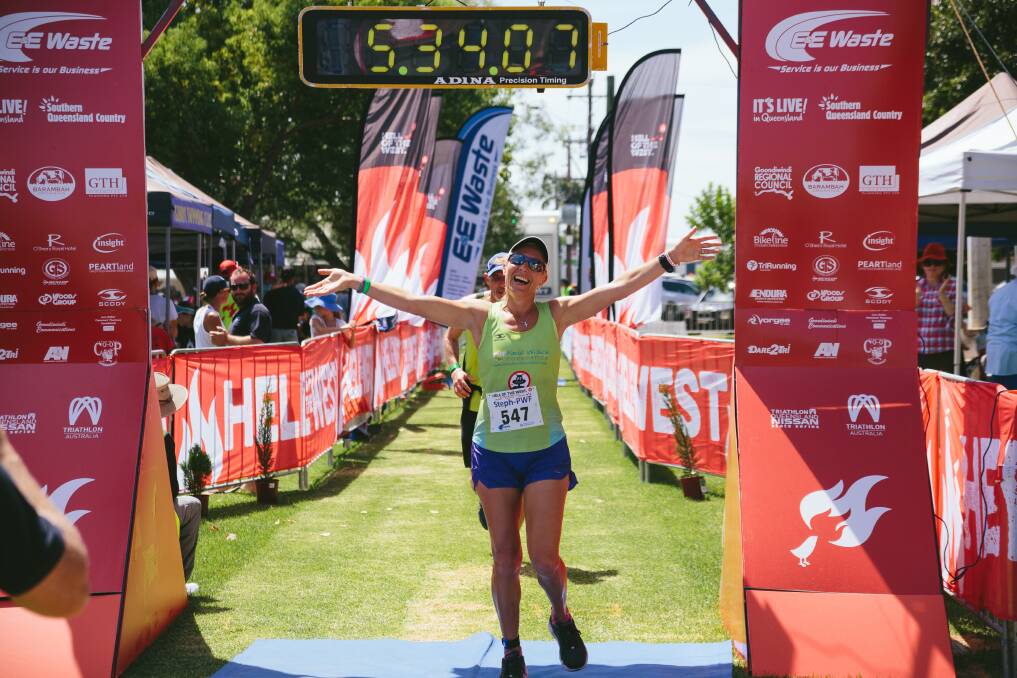 A finisher in Hell of the West. Picture: Goondiwindi Argus
