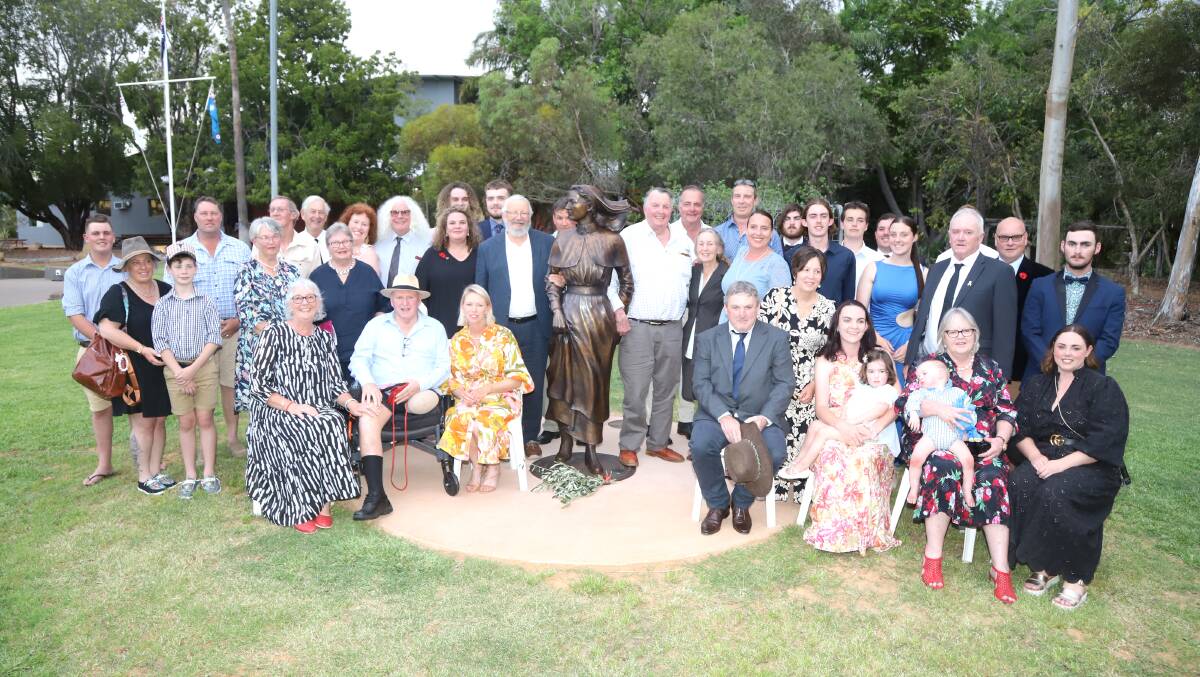 Some 35 members of the extended Towner family travelled from Perth, Sydney, Springsure, Yeppoon, Scone, Longreach, Roma, Emerald, Trundle, Terrigal, Gunnedah and Kingaroy for the event. Picture: Sally Gall