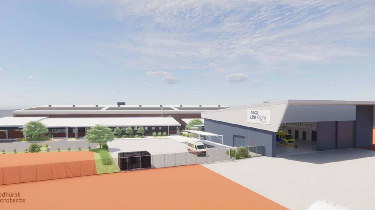 An artist's impression of the new base at Mount Isa. Picture supplied.