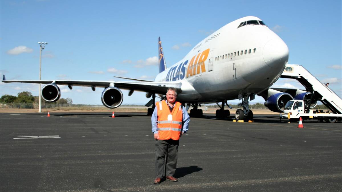 Rockhampton Regional Council deputy mayor Neil Fisher is keen to see a small portion of the state's jobs recovery package used to bring an east-west air route into being. Picture supplied.