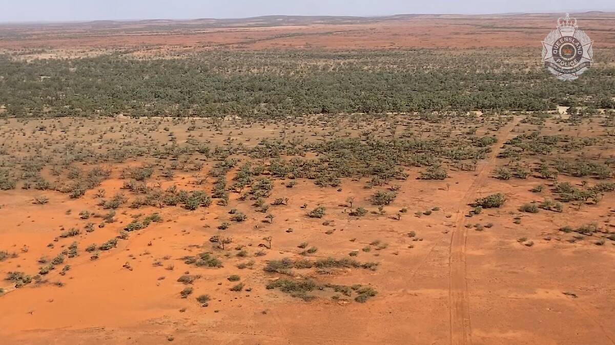 The county that Jeremiah Rivers went missing in, in south west Queensland.