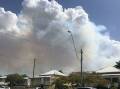 Bushfires threatening the outskirts of Gracemere almost a decade ago. Picture: Elisha Parker