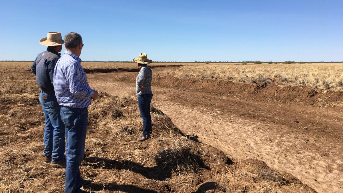 Some of the damage caused by the February 2019 flooding. Pictures - Southern Gulf NRM.