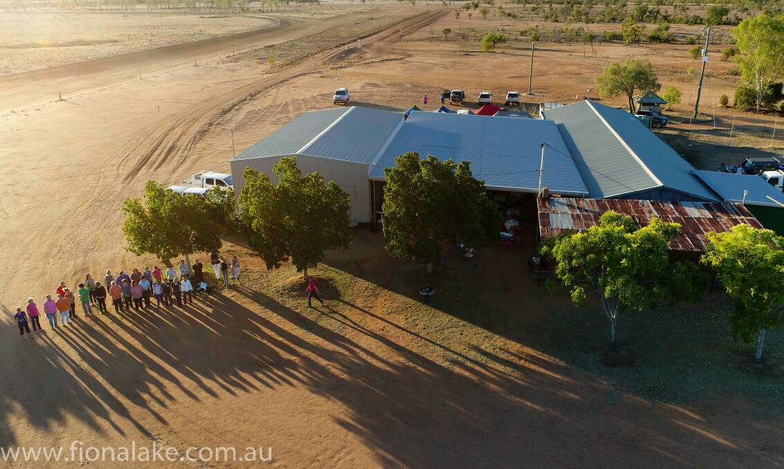 One of the images shot by Fiona Lake at a Kooroorinya Ladies Day workshop, demonstrating the use of a drone.