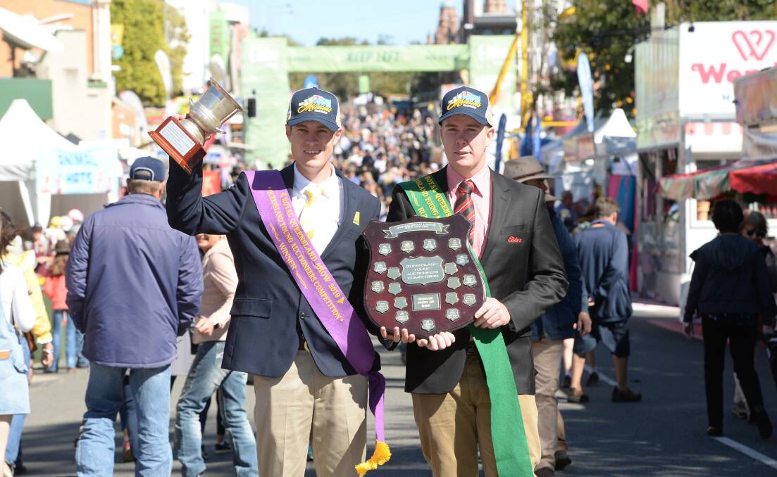 Liam Kirkwood, Ray White Rural Townsville, and Jack Henshaw, Elders Goondiwindi, will represent Queensland at the national young auctioneers competition in 2020.