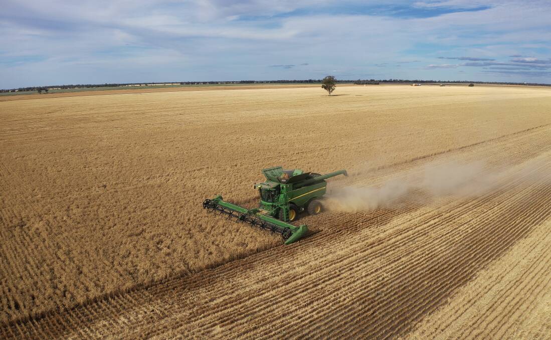 FOOD BOWL: Hundreds of hectares are under cropping at the Wilga Aggregation. Photo: Supplied 