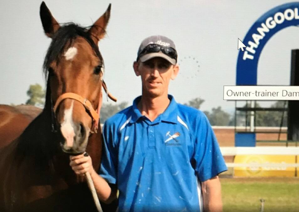 Thangool trainer Damien Rideout has a chance to win the Battle of the Bush final in Brisbane on June 22. Picture supplied.