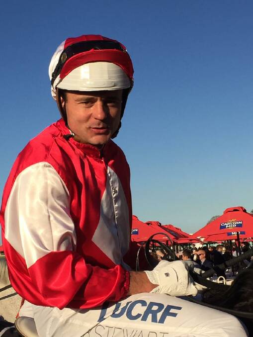 WISE MOVE: Brisbane's Brad Stewart will ride Mackay sprinter Raiden