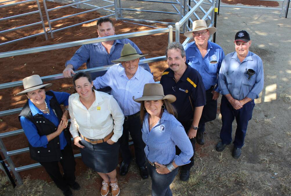 Cr Ellen Smith, Netty Wendt, Ray White Rural, Ben Geddes, commercial cattle sub-committee, Sir Graham McCamley, Georgie Connor, SBB, Rod Green, Damien Freney, SBB, and Robert Lang have played a part in putting the commercial cattle show together.